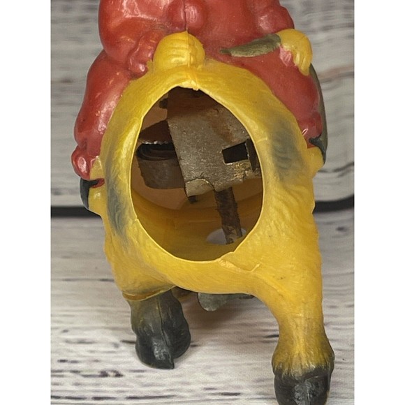 Vintage 1940's (Japan) CELLULOID Wind-up Mechanical DONKEY Toy Figure WORKS!! - Picture 11 of 12